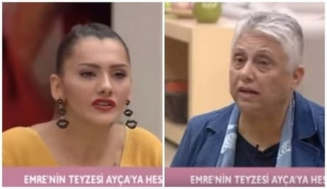 Kısmetse Olur Emre’Nin Teyzesi Aslı Hanım Ayça’Ya Hesap Soruyor