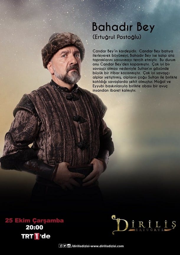 Diriliş Ertuğrul Bahadır Bey Öldü Mü?